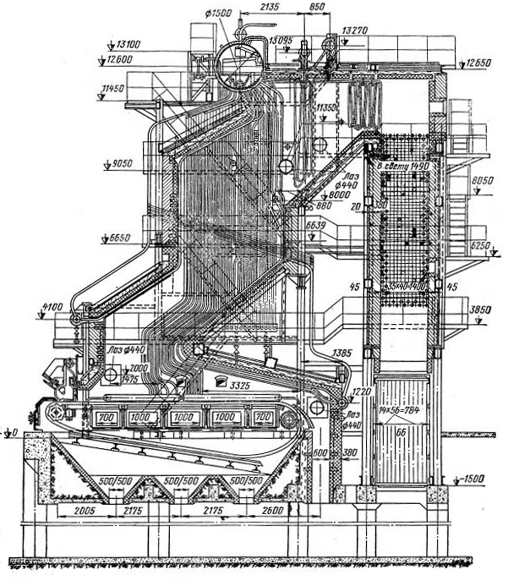 Котлоагрегат ТЭ-35у 