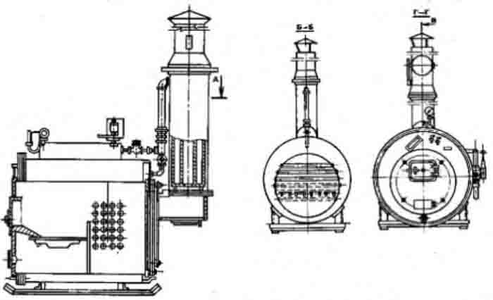 Паровой котел КВ 100