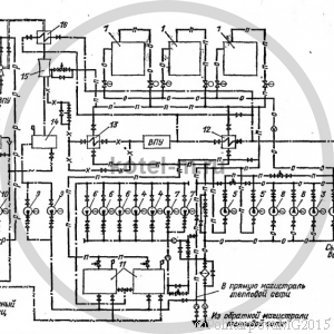 Тепловые схемы котельных с водогрейными котлами для открытых систем теплоснабжения